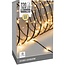 Soft-Wire-LED-Lichterkette - 120 LEDs - 9 m - Extrawarmweiß - Innen und außen - 8 Lichtfunktionen