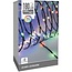 Soft-Wire-LED-Lichterkette - 180 LEDs - 13,5 m - Mehrfarbig - Innen und außen - 8 Lichtfunktionen