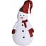 Happy Snowman XXL - 140cm - met LED lampjes - met timer - geschikt voor buiten