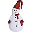 Happy Snowman XXL LED-Schneemann - 140 cm - Timer - Für draußen