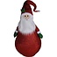 Happy Santa XXL - 120cm - met LED lampjes - met timer - geschikt voor buiten