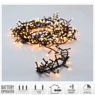 Micro Cluster LED String Lights 200 LED - 4m - extra warm white