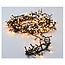 Micro-Cluster-Lichterkette - 200 LEDs - 4 m - Warmweiß - Batterie - Lichtfunktionen, Speicher und Timer