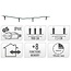 Kerstverlichting 120 led- 9m - rood - Timer - Lichtfuncties - Geheugen - Buiten