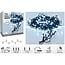 Christmas lights 320 LED - 24m - white - Timer - Light functions - Memory - Outside