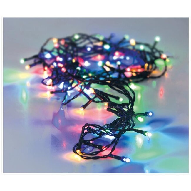 Weihnachts-Lichterkette - 480 LEDs - 36 m - Mehrfarbig - Timer, Lichtfunktionen und Memory-Funktion - Für außen