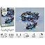Micro Cluster LED String Lights - 560 LED - 11m - multicolor - Timer - Light functions - Memory - Outdoor