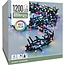 Micro-Cluster-LED-Lichterkette für außen - 1200 LEDs, 24 m, Mehrfarbig, Timer, Lichtfunktionen und Speicher