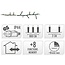 Micro Cluster LED String Lights - 400 LED - 8m - warm white - Timer - Light functions - Memory - Outdoor