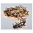 Micro-Cluster-LED-Lichterkette für außen - 560 LEDs, 11 m, Warmweiß, Timer, Lichtfunktionen und Speicher