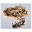 Micro-Cluster-LED-Lichterkette für außen - 1200 LEDs, 24 m, Warmweiß, Timer, Lichtfunktionen und Speicher