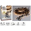Maxi Cluster Christmas lights - 400 LED - 6m - extra warm white - Timer - Light functions - Memory - Outdoor