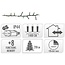 Microcluster - 700 led - 14m - extra warm wit - Timer - Lichtfuncties - Geheugen - Buiten