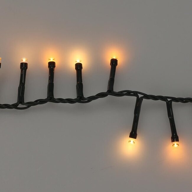 Micro-Cluster-Lichterkette - 700 LEDs - 14 m - Romantischer Zweifarbmix - Timer, Lichtfunktionen und Speicher - Außen