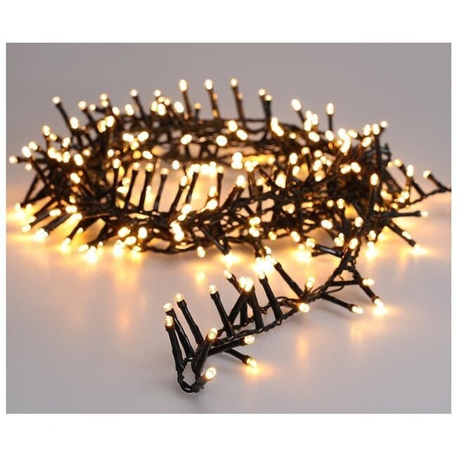 Micro Cluster LED String Lights - 800 LED - 16m - two tone romantic - Timer - Light functions - Memory - Outdoor