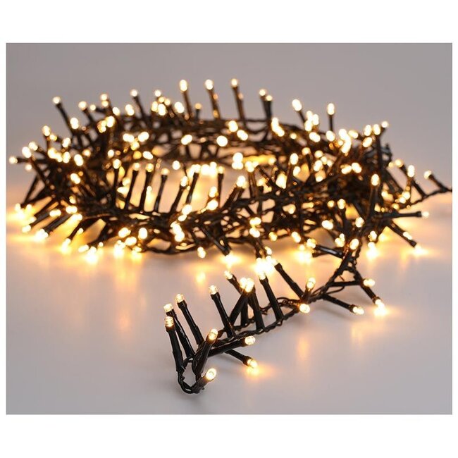 Microcluster-Lichterkette - 800 LEDs - 16 m - Two Tone Romantic - Timer, Lichtfunktionen und Memory-Funktion - Für außen