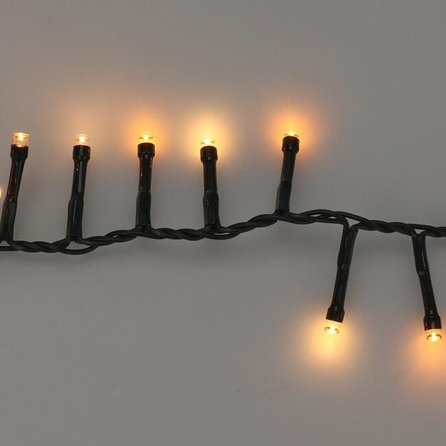 Microcluster-Lichterkette - 800 LEDs - 16 m - Two Tone Romantic - Timer, Lichtfunktionen und Memory-Funktion - Für außen