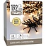 Cluster-Lichterkette - 192 LEDs - 1,4 m - Extrawarmweiß - Batterie - Lichtfunktionen, Speicher und Timer