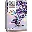Maxi-Cluster-Weihnachtslichterkette - 800 LEDs - 12 m - Mehrfarbig - Timer, Lichtfunktionen und Memory-Funktion - Für außen