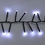 Maxi-Cluster-Weihnachtslichterkette - 400 LEDs - 6 m - Weiß - Timer, Lichtfunktionen und Speicher - Außen