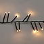 Maxi Cluster Kerstverlichting - 800 led - 12m - warm wit - Timer - Lichtfuncties - Geheugen - Buiten