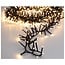 Maxi Cluster Christmas lights - 800 LED - 12m - warm white - Timer - Light functions - Memory - Outdoor
