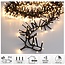 Maxi Cluster Christmas lights - 1000 LED - 15m - warm white - Timer - Light functions - Memory - Outdoor