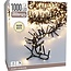 Maxi Cluster Christmas lights - 1000 LED - 15m - warm white - Timer - Light functions - Memory - Outdoor