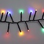 Maxi-Cluster-Weihnachtslichterkette - 400 LEDs - 6 m - Mehrfarbig - Timer, Lichtfunktionen und Speicher - Außen