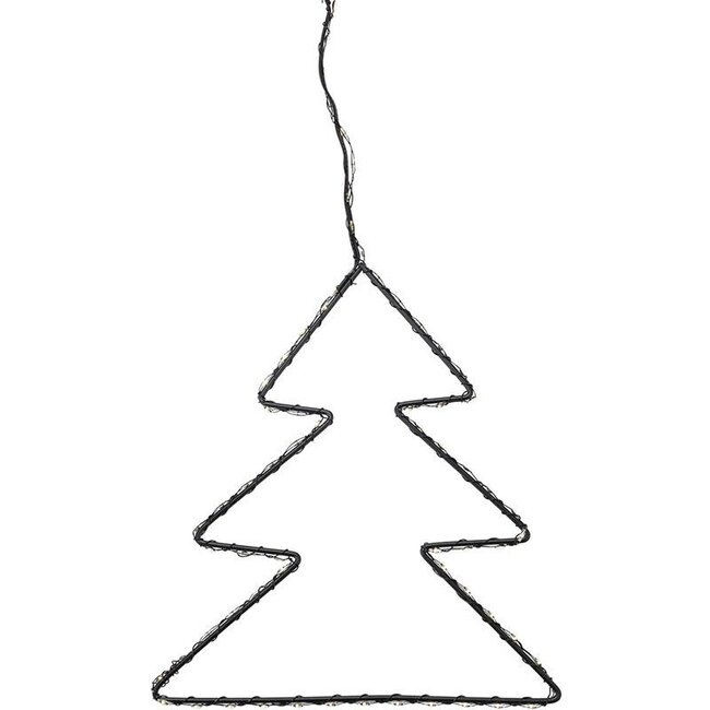 Beleuchteter Weihnachtsbaum - 20 cm - Timer - Batteriebetrieben