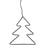 Christmas lights - Christmas tree 20 cm - with Timer - on Batteries