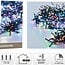 Cluster-Lichterkette - 192 LEDs - 1,4 m - Mehrfarbig - Batterie - Lichtfunktionen, Speicher und Timer