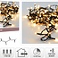 Kerstverlichting 192 led - 14.5m - extra warm wit - Batterij - Lichtfuncties - Geheugen - Timer