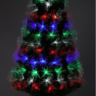 Christmas Tree with Lights - Fiber Optic