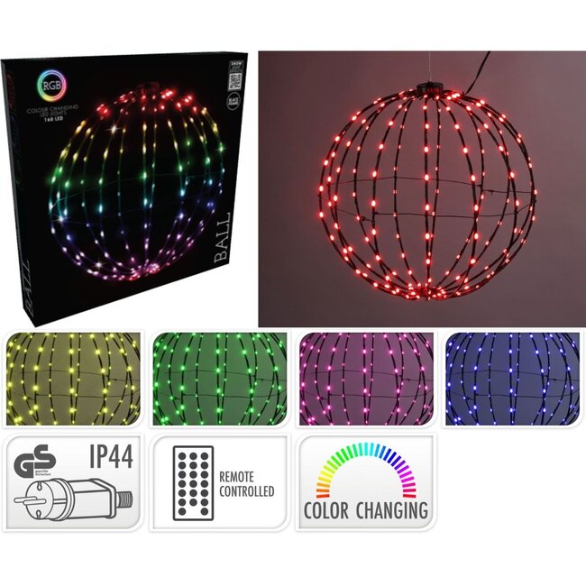 Light bulb - Christmas lights - 50 cm - RGB Light - 224 LED - Color Changing