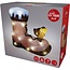 Christmas figure Acrylic - Bird on Boot - LED - 28 cm