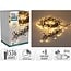 S.I.A. Treecluster Christmas tree lighting - 1536led - warm white