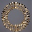 Verlichte Krans - Goud - 30 cm - 50 led