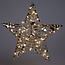 Verlichte Kerstster - Goud - 40 cm - 60 led