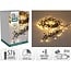 S.I.A. Treecluster LED-Weihnachtsbaumbeleuchtung - 576 LEDs, Warmweiß