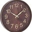 Wanduhr in Holzoptik