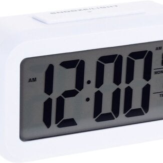 Alarm Clock White - Digital Alarm Clock