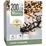 Micro-Cluster-LED-Lichterkette mit Batteriebox - 200 LEDs, 4 m, Two Tone Romantic, Lichtfunktionen, Speicher und Timer