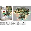 Cluster lighting 192 LED - 1.4m - three tone traditional - Battery - Light functions - Memory - Timer