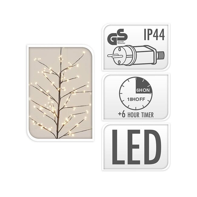 Light tree 120 cm - 240LED - with timer