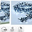 Microcluster - 400 led - 8m - Wit - Timer - Lichtfuncties - Geheugen - Buiten
