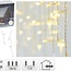 IJspegel verlichting 360 LED - warm wit - transparant snoer