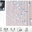 IJspegel verlichting - 180 LED - Wit - Transparant Snoer - Timer - Lichtfuncties - Geheugen