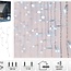 IJspegel verlichting - 360 LED - Wit - Transparant Snoer - Timer - Lichtfuncties - Geheugen
