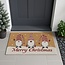 Weihnachts-Fußmatte - 45 × 75 cm